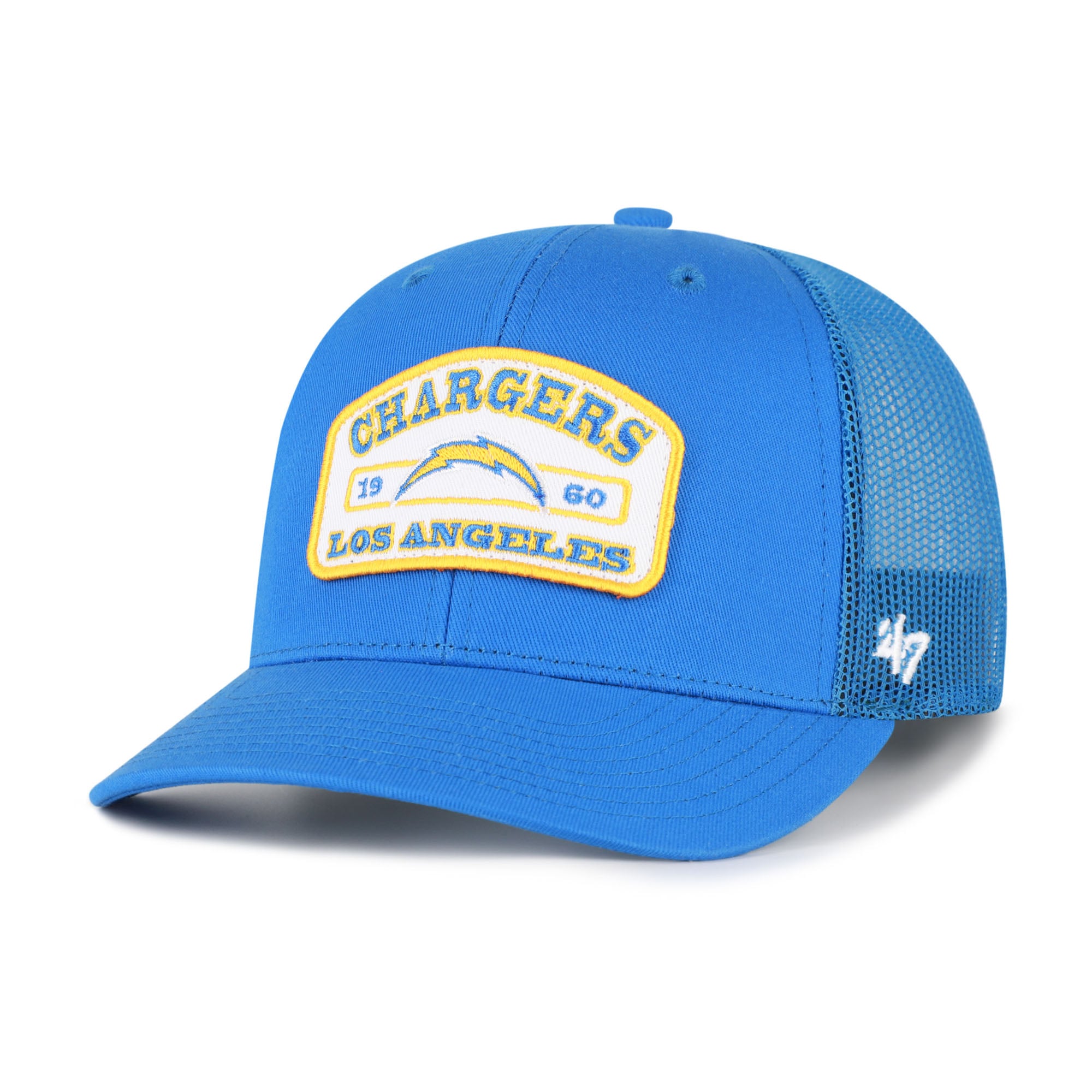 Men’s ’47 Blue Los Angeles Chargers Roadway Adjustable Trucker Hat Men’s ’47 Blue Los Angeles Chargers Roadway Adjustable Trucker Hat