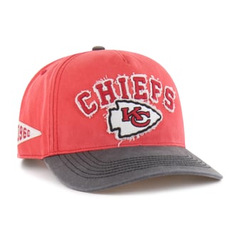 Men's '47 Red Kansas City Chiefs  Calderwood Well Worn Hitch Adjustable Hat