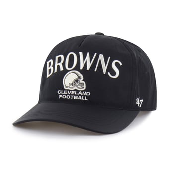 Men's '47 Black Cleveland Browns Modernia Hitch Adjustable Hat