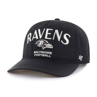 Men's '47 Black Baltimore Ravens Modernia Hitch Adjustable Hat