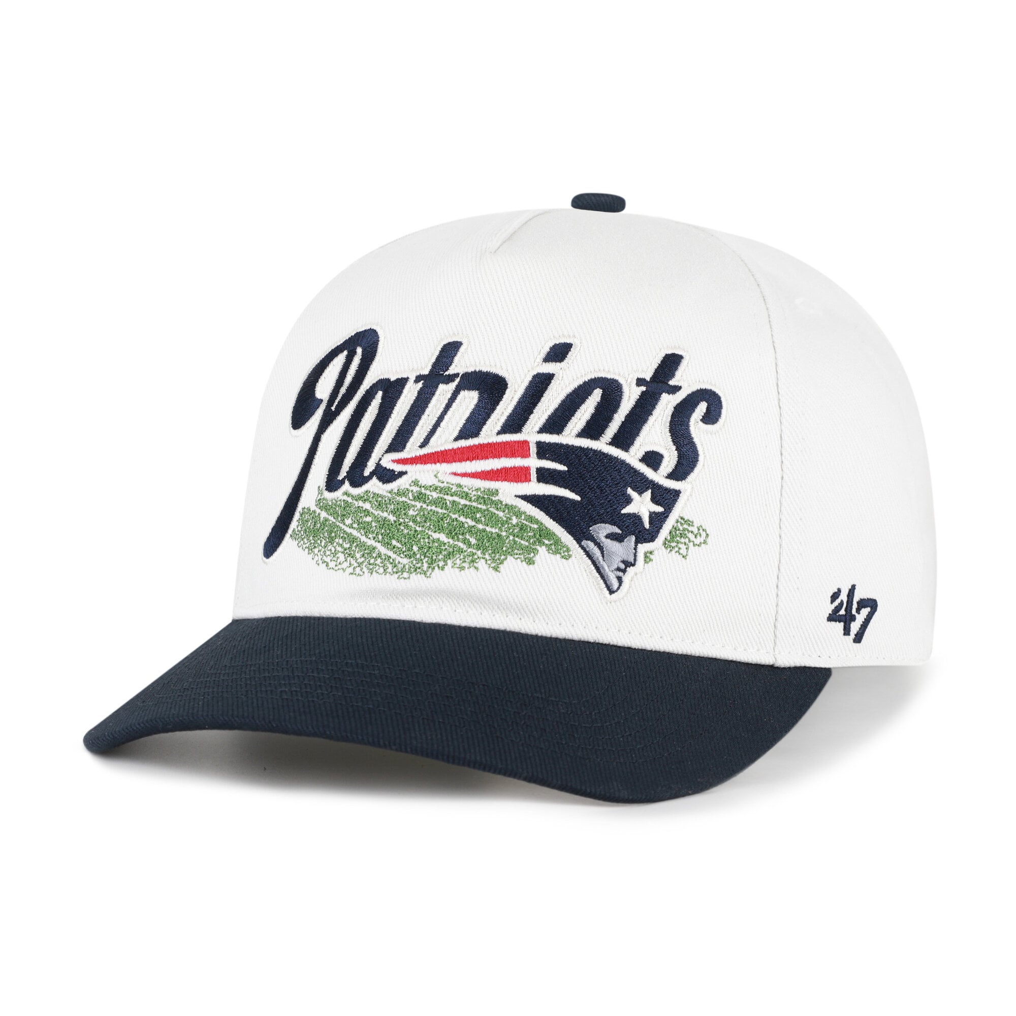 Men's '47 Cream New England Patriots  Enfield Hitch Adjustable Hat