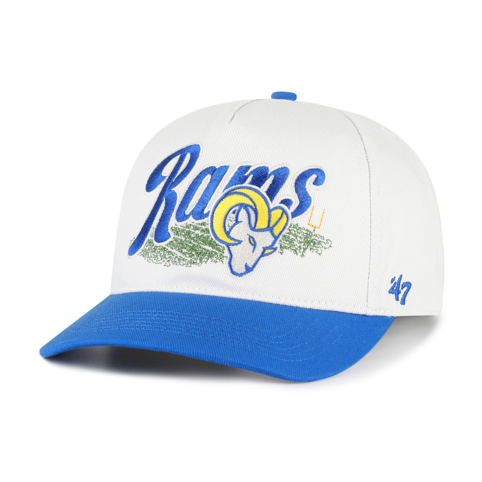 Men's '47 Cream Los Angeles Rams  Enfield Hitch Adjustable Hat