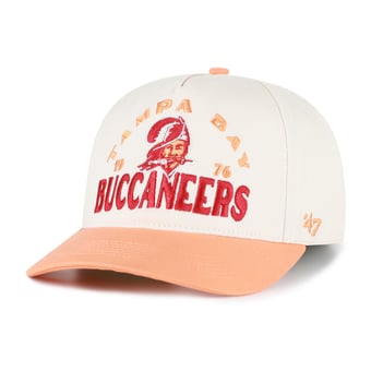 Men's '47 Natural Tampa Bay Buccaneers Throwback Arcitext Hitch Adjustable Hat