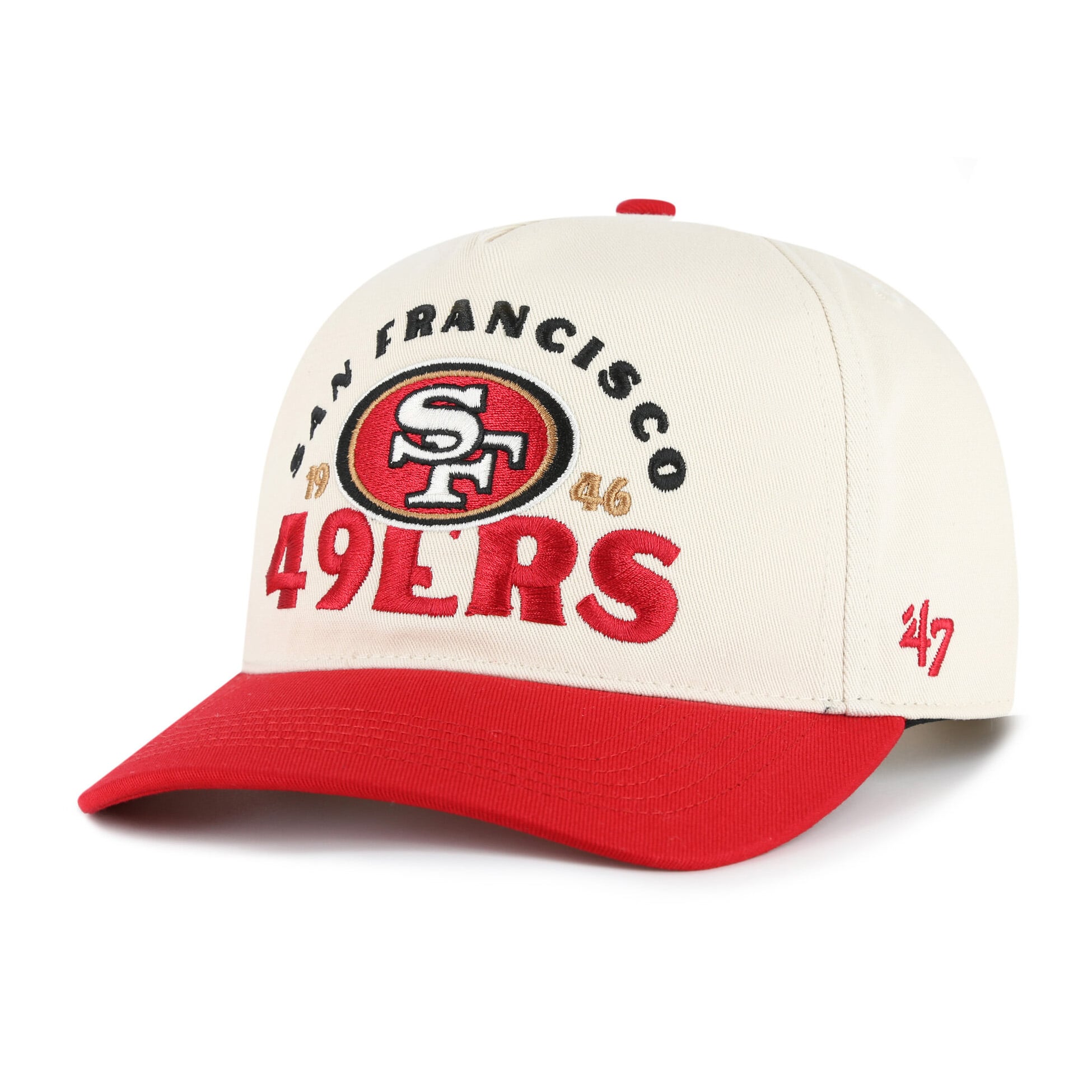 Men's '47 Natural San Francisco 49ers  Arcitext Hitch Adjustable Hat