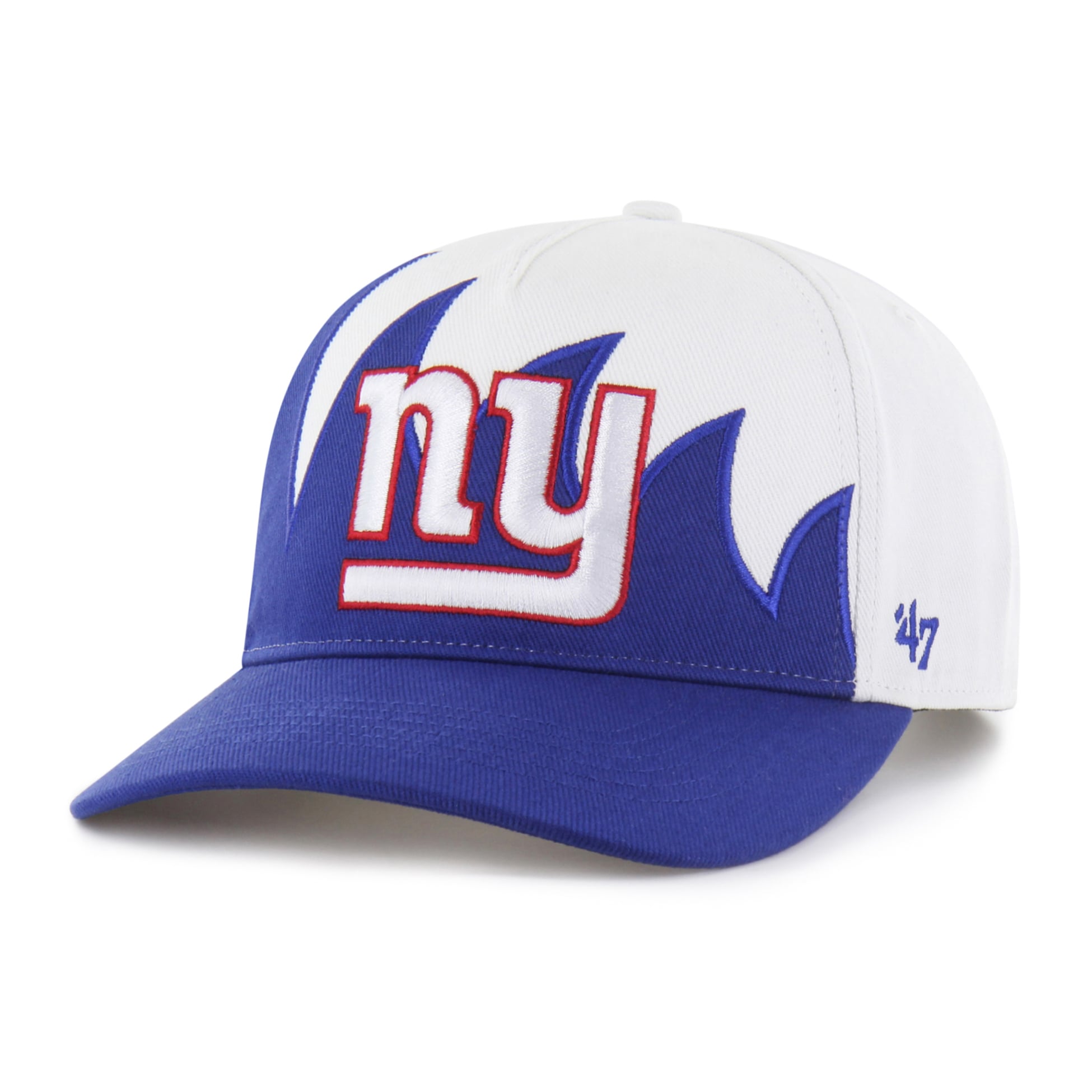 Men’s ’47 White New York Giants Jagged Hitch Adjustable Hat