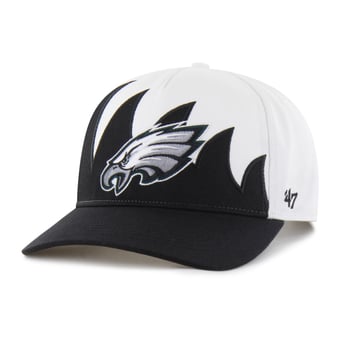 Men's '47 White Philadelphia Eagles Jagged Hitch Adjustable Hat