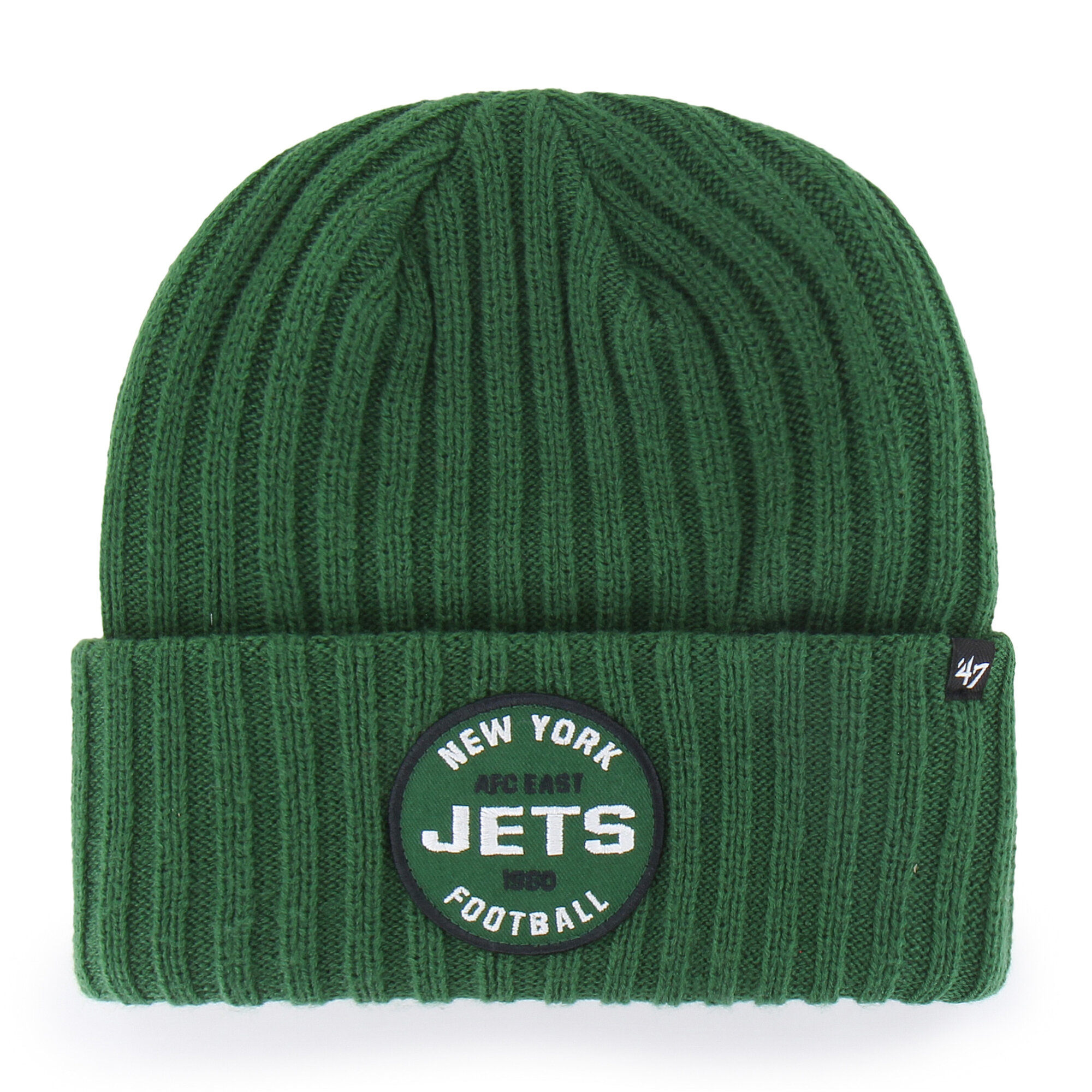 Men's '47 Green New York Jets Ribbed Snowdrift Cuffed Knit Hat