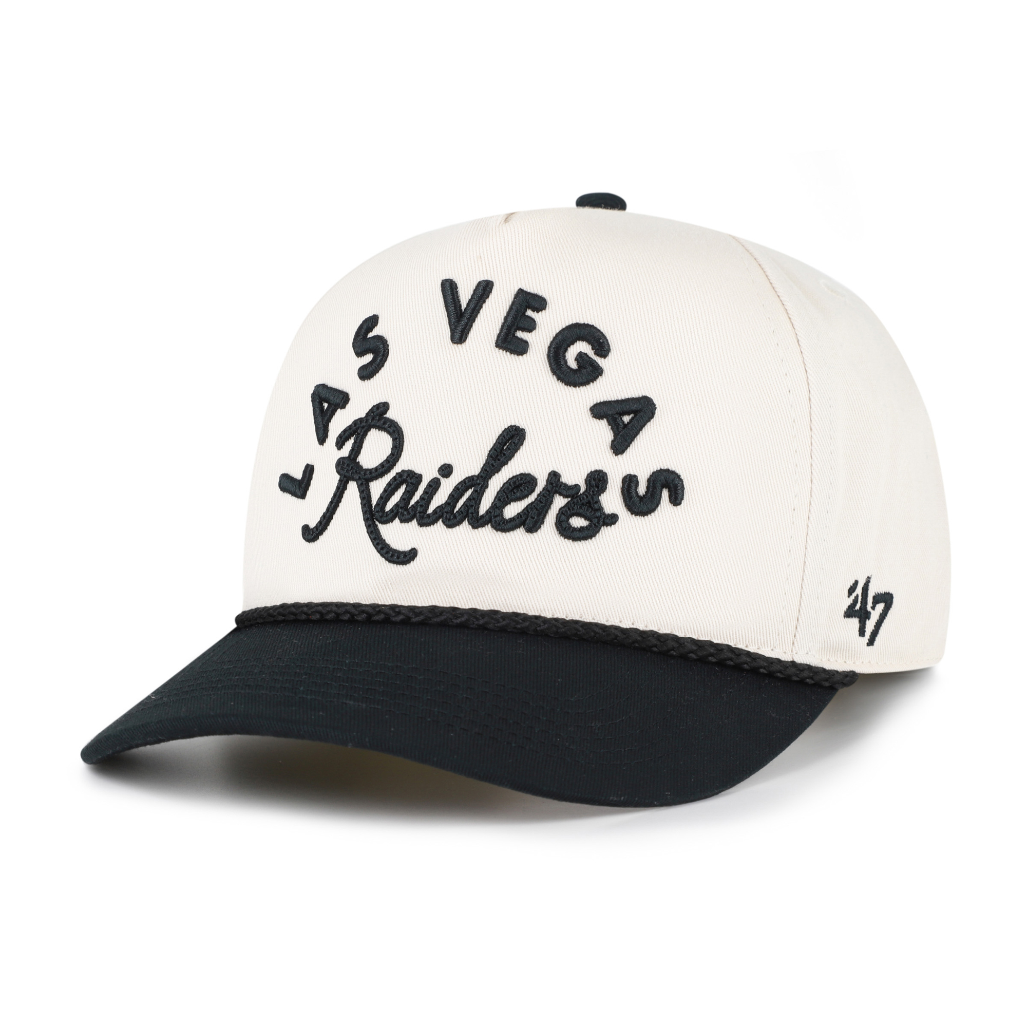 Women’s ’47 Natural Las Vegas Raiders Rope Script Hitch Adjustable Hat Women’s ’47 Natural Las Vegas Raiders Rope Script Hitch Adjustable Hat