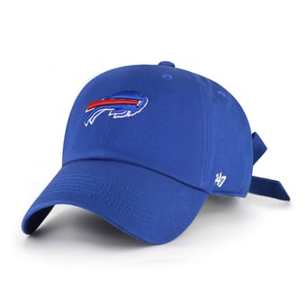 Women's '47 Royal Buffalo Bills  Bow Back Clean Up Adjustable Hat
