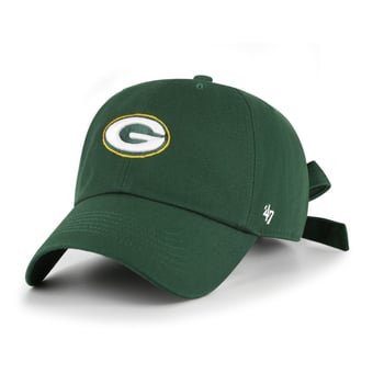 Women's '47 Green Green Bay Packers  Bow Back Clean Up Adjustable Hat
