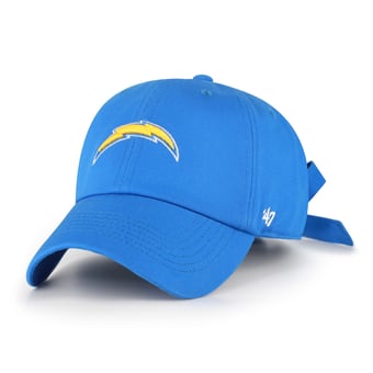 Women's '47 Powder Blue Los Angeles Chargers  Bow Back Clean Up Adjustable Hat