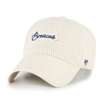 Women's '47 Natural Denver Broncos Rope Script Clean Up Adjustable Hat