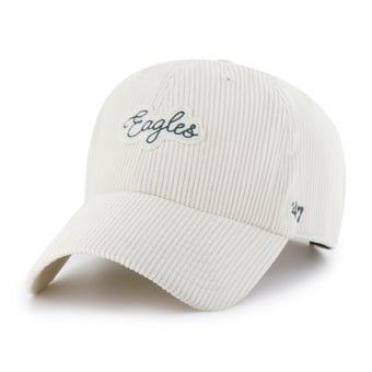 Women's '47 Natural Philadelphia Eagles Rope Script Clean Up Adjustable Hat
