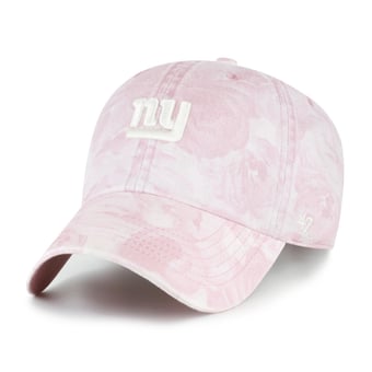 Women's '47 Pink New York Giants  Gardenia Clean Up Adjustable Hat