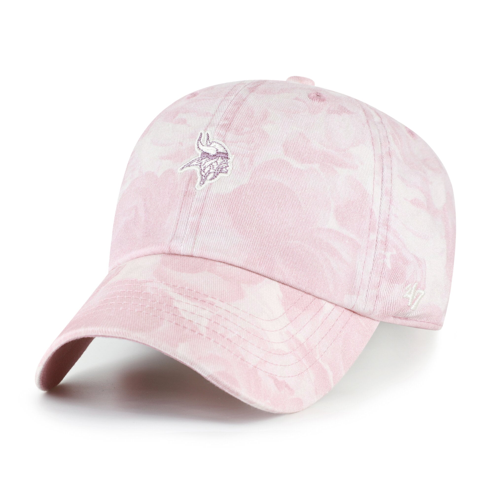 Women's '47 Pink Minnesota Vikings  Gardenia Clean Up Adjustable Hat