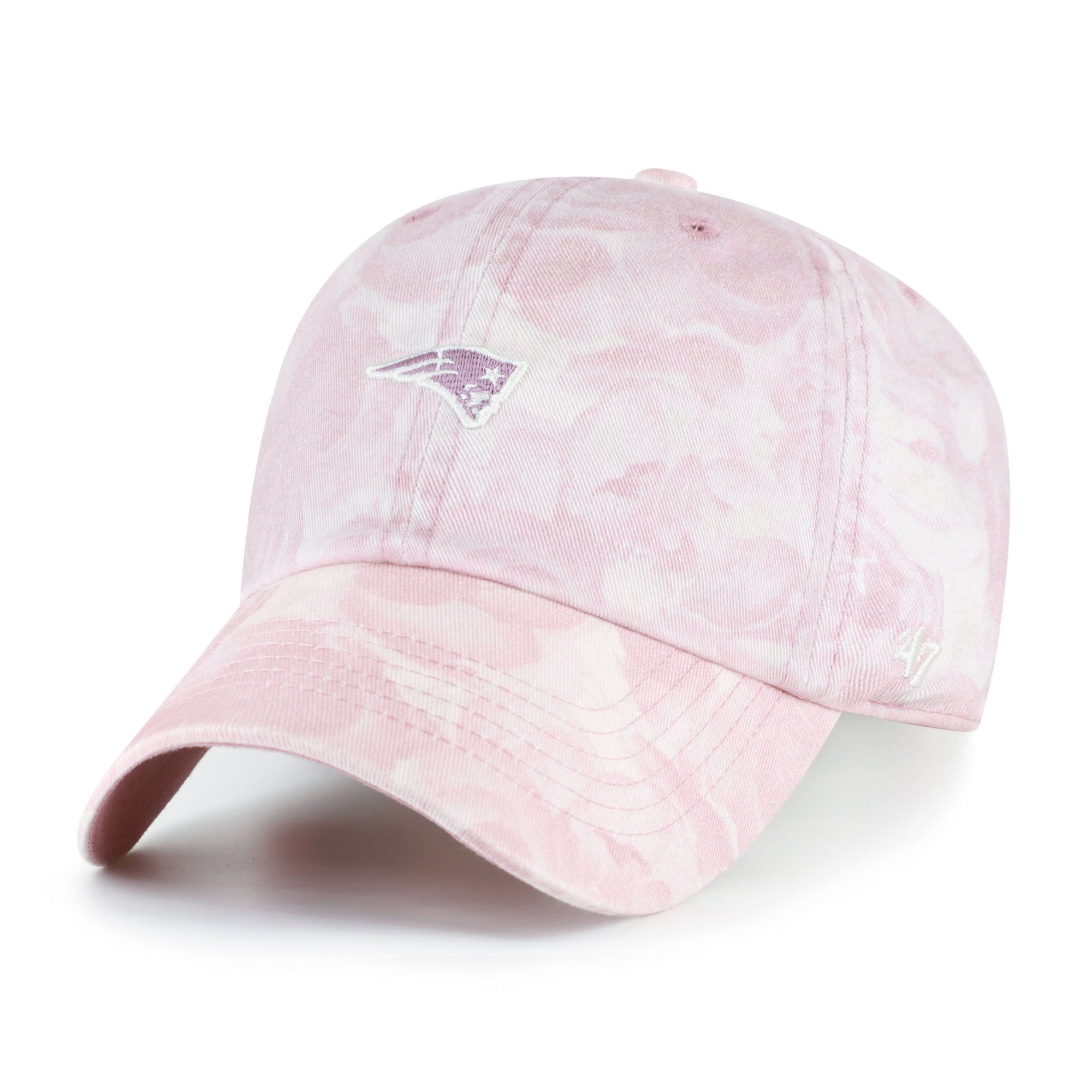 Women's '47 Pink New England Patriots  Gardenia Clean Up Adjustable Hat