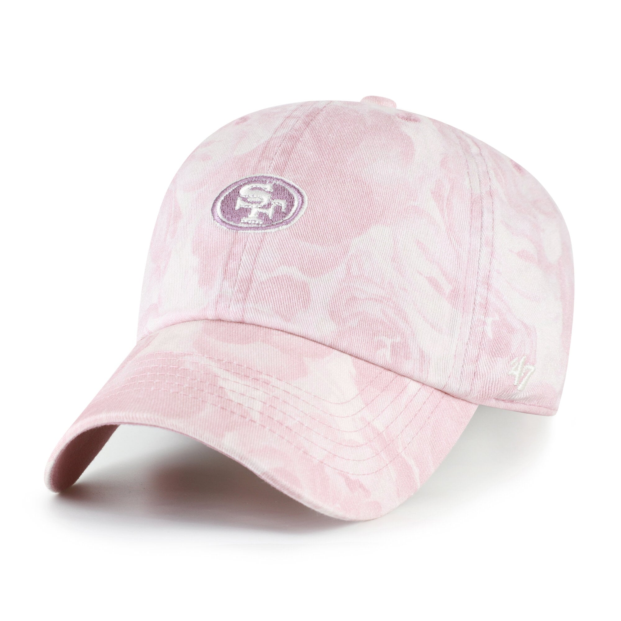 Women's '47 Pink San Francisco 49ers  Gardenia Clean Up Adjustable Hat