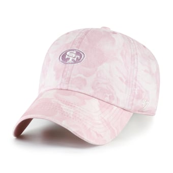 Women's '47 Pink San Francisco 49ers  Gardenia Clean Up Adjustable Hat