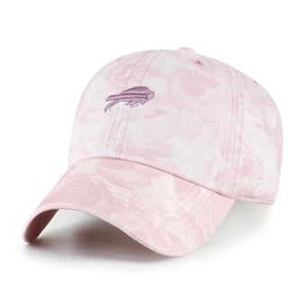 Women's '47 Pink Buffalo Bills  Gardenia Clean Up Adjustable Hat