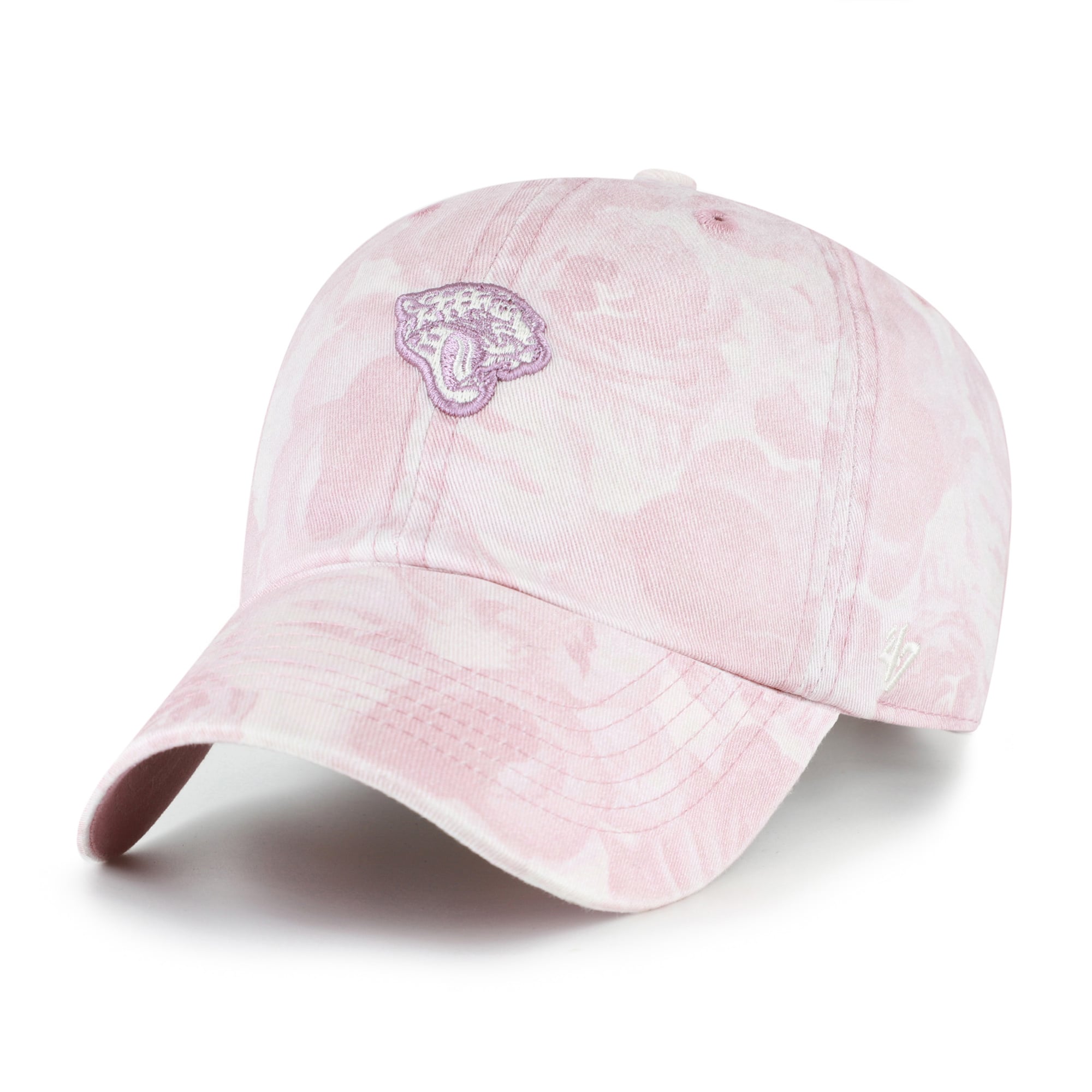 Women's '47 Pink Jacksonville Jaguars  Gardenia Clean Up Adjustable Hat