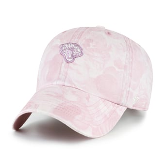 Women's '47 Pink Jacksonville Jaguars  Gardenia Clean Up Adjustable Hat