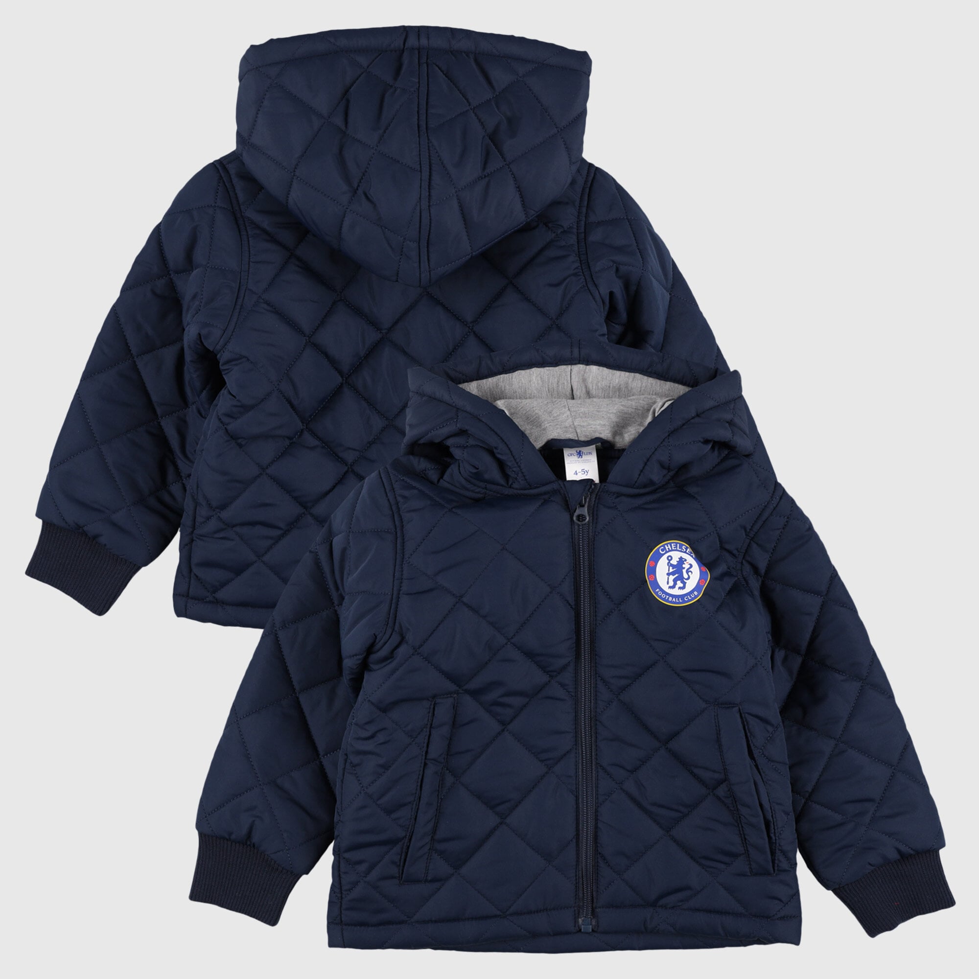 Veste matelassée à capuche Chelsea - Bleu marine - Bébé