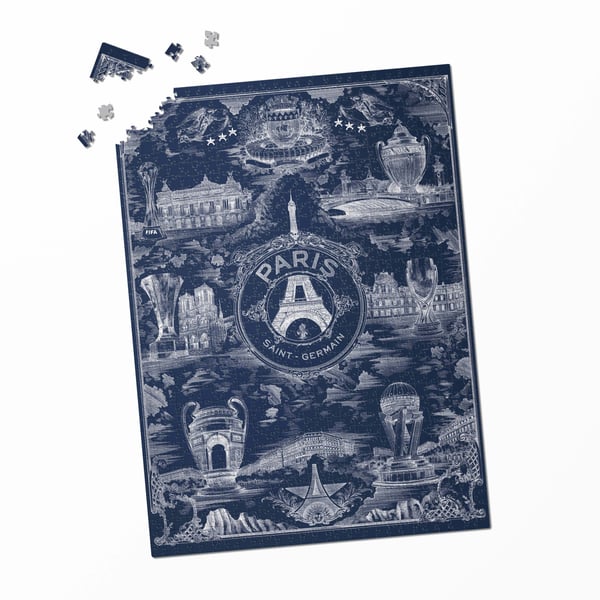 Puzzle Célébration du Paris Saint-Germain (PSG) par Octave Marsal