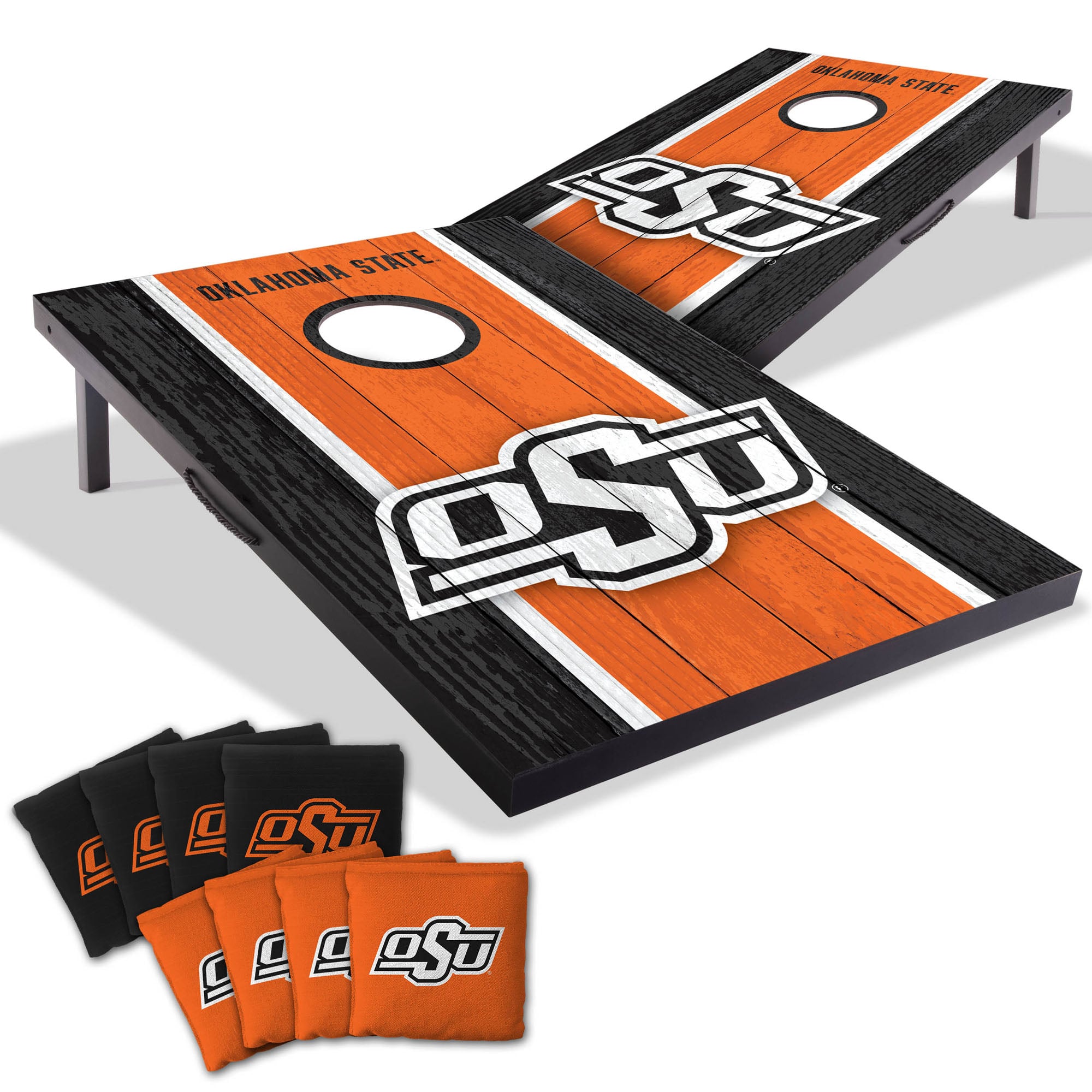 IDNA Oklahoma State Cowboys 2' x 3' Cornhole Game with Bags