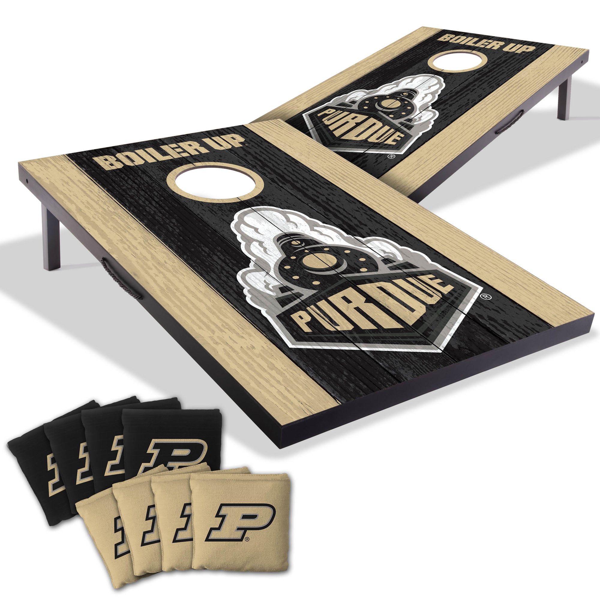 IDNA Purdue Boilermakers 2' x 3' Cornhole Game with Bags