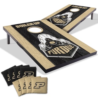 IDNA Purdue Boilermakers 2' x 3' Cornhole Game with Bags
