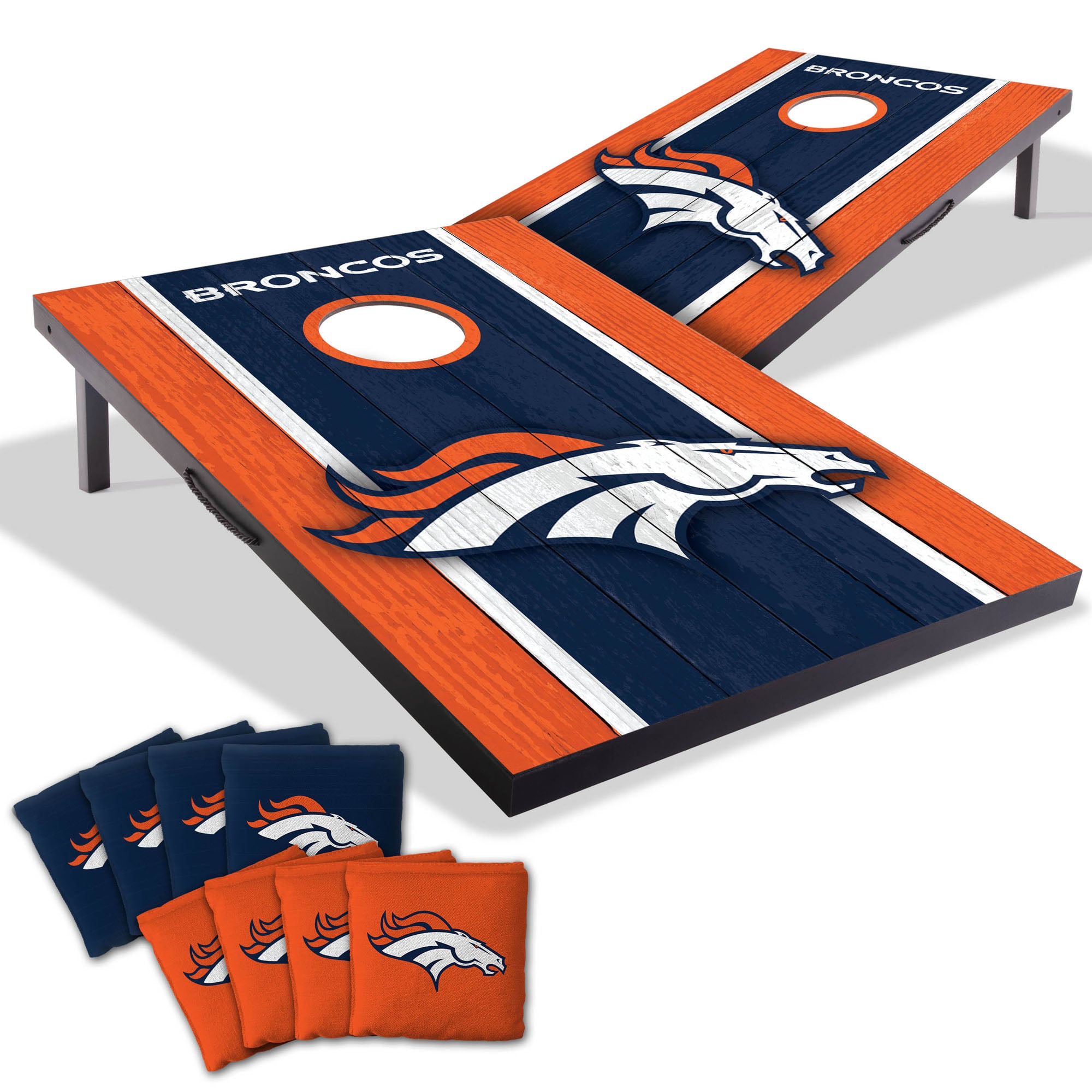 IDNA Denver Broncos 2' x 3' Cornhole Game with Bags