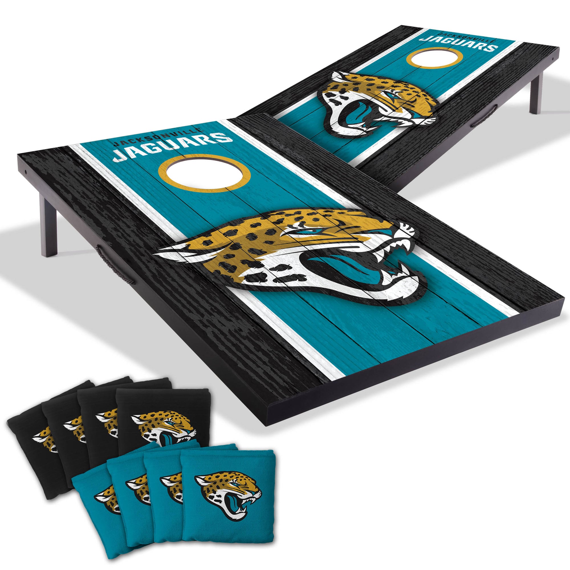 IDNA Jacksonville Jaguars 2' x 3' Cornhole Game with Bags