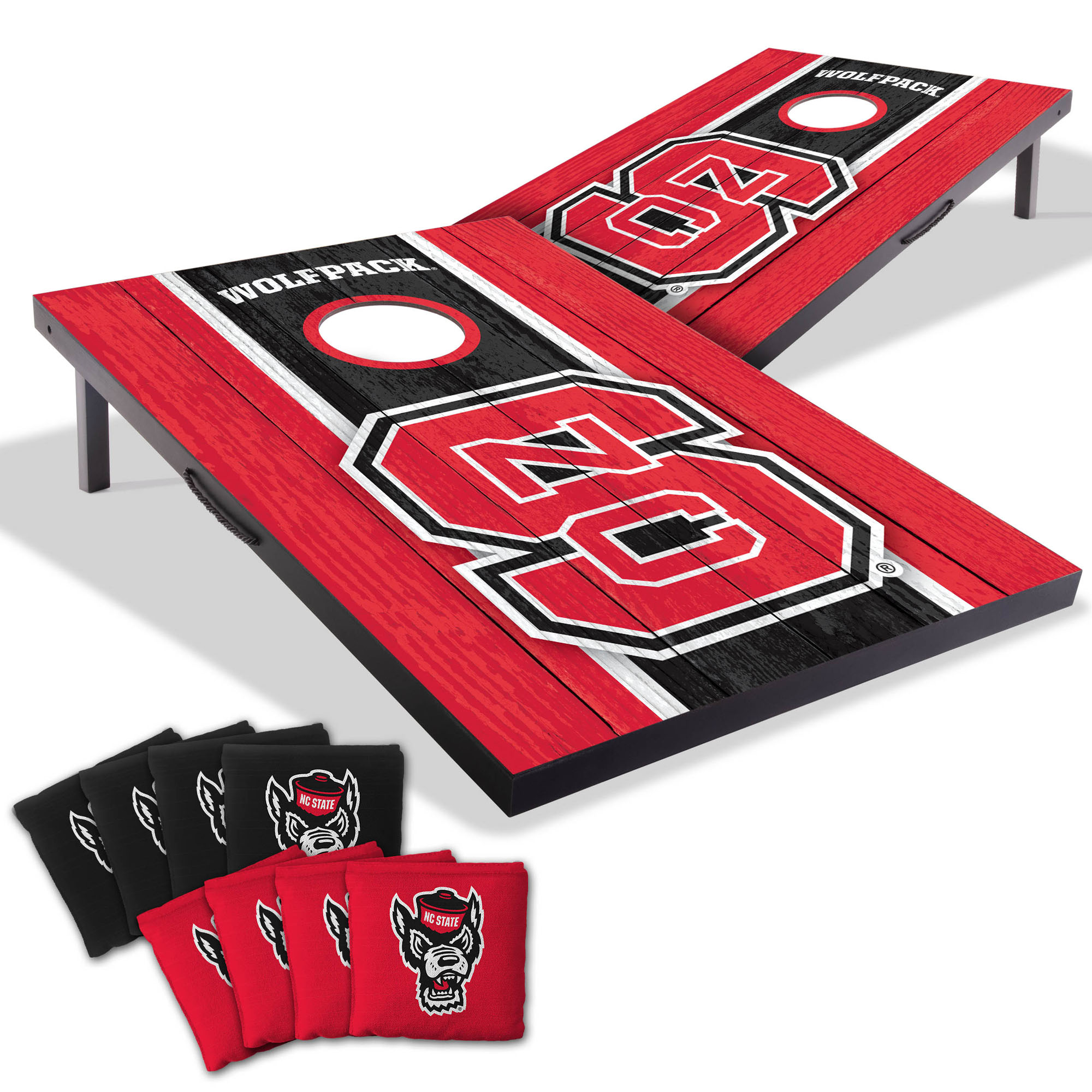 Fanpoint NC State Wolfpack 2' x 3' Cornhole Game with Bags