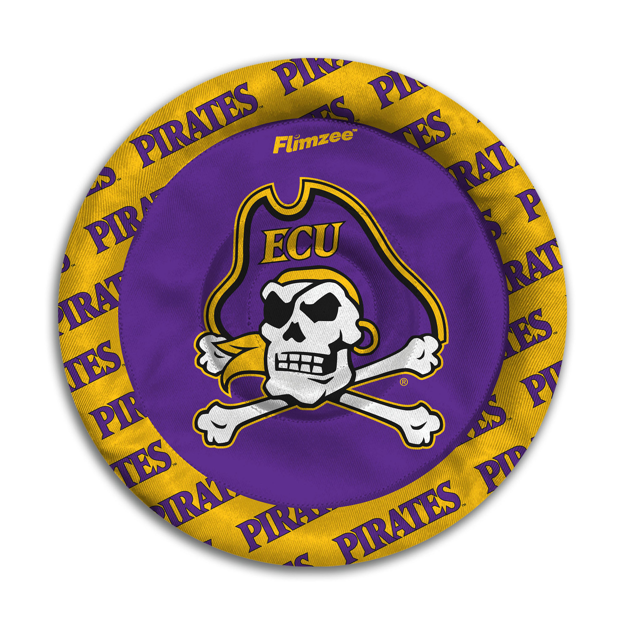Fanpoint ECU Pirates Flimzee Bean Bag Flying Disc