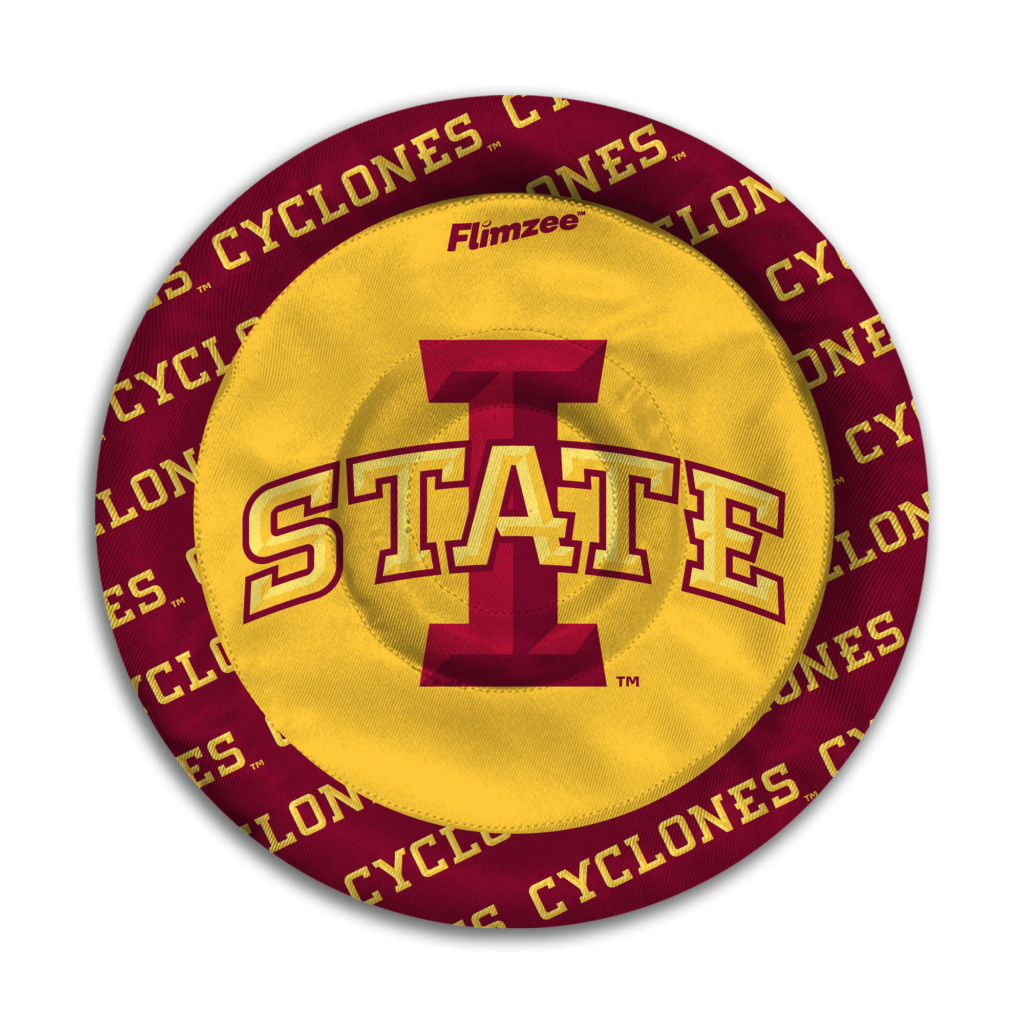 Fanpoint Iowa State Cyclones Flimzee Bean Bag Flying Disc