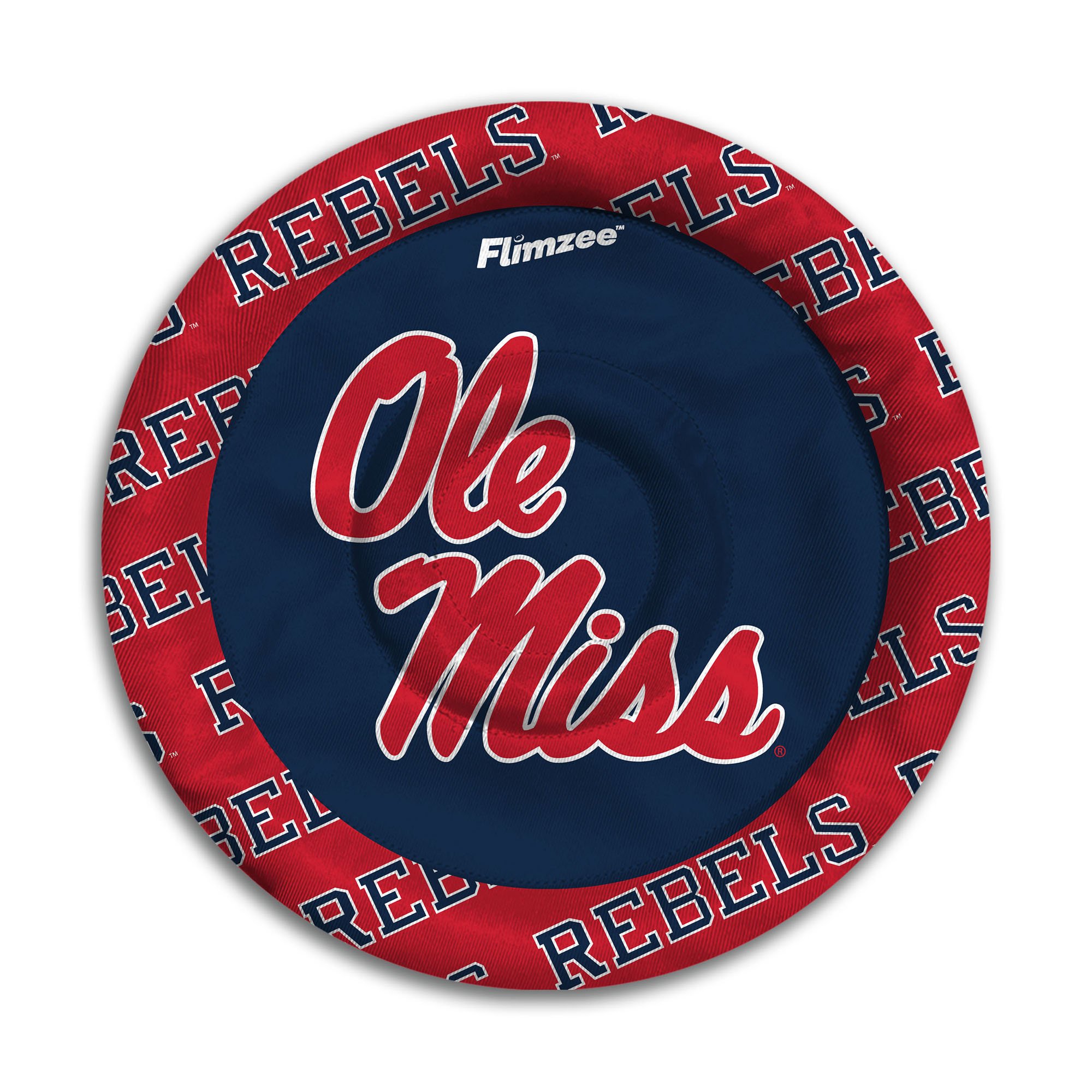 Fanpoint Ole Miss Rebels Flimzee Bean Bag Flying Disc