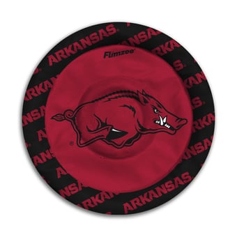 Fanpoint Arkansas Razorbacks Flimzee Bean Bag Flying Disc