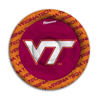 Fanpoint Virginia Tech Hokies Flimzee Bean Bag Flying Disc