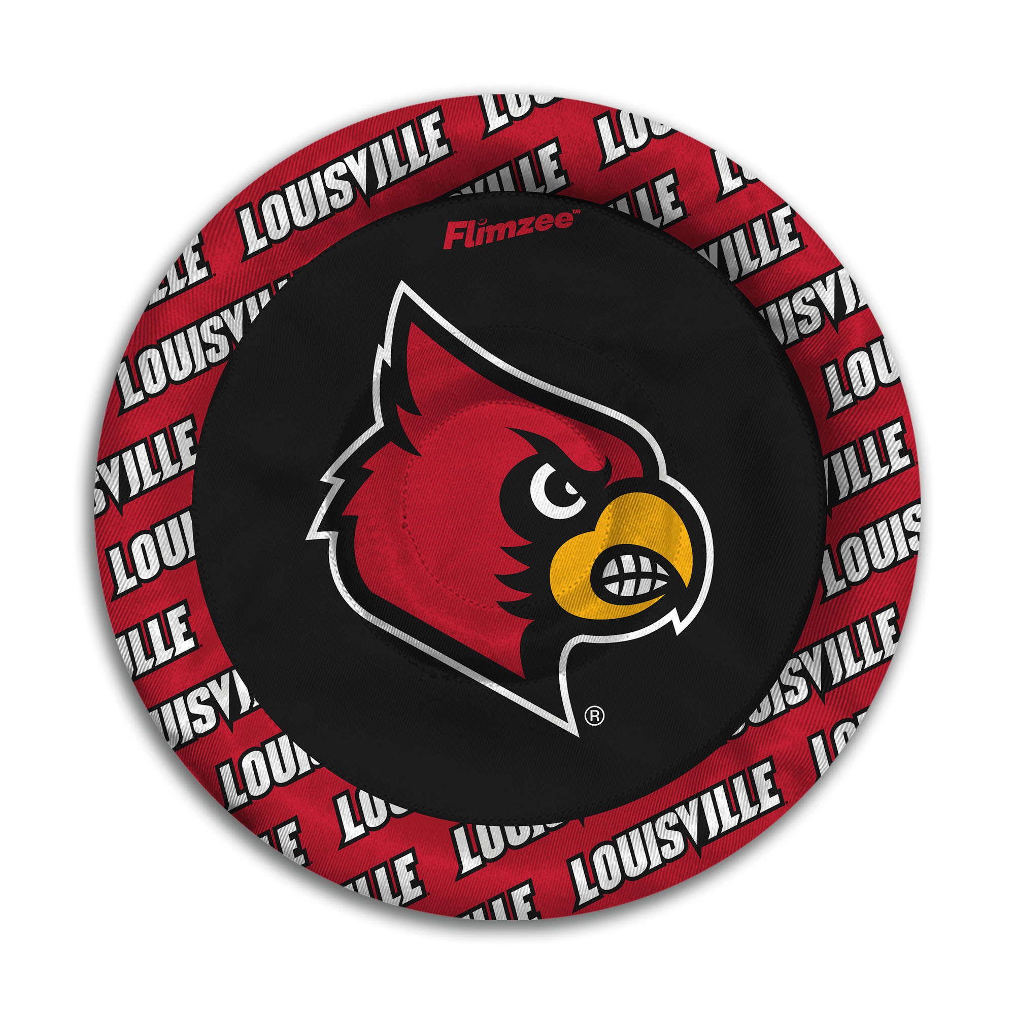 Fanpoint Louisville Cardinals Flimzee Bean Bag Flying Disc