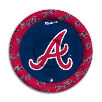 Fanpoint Atlanta Braves Flimzee Bean Bag Flying Disc