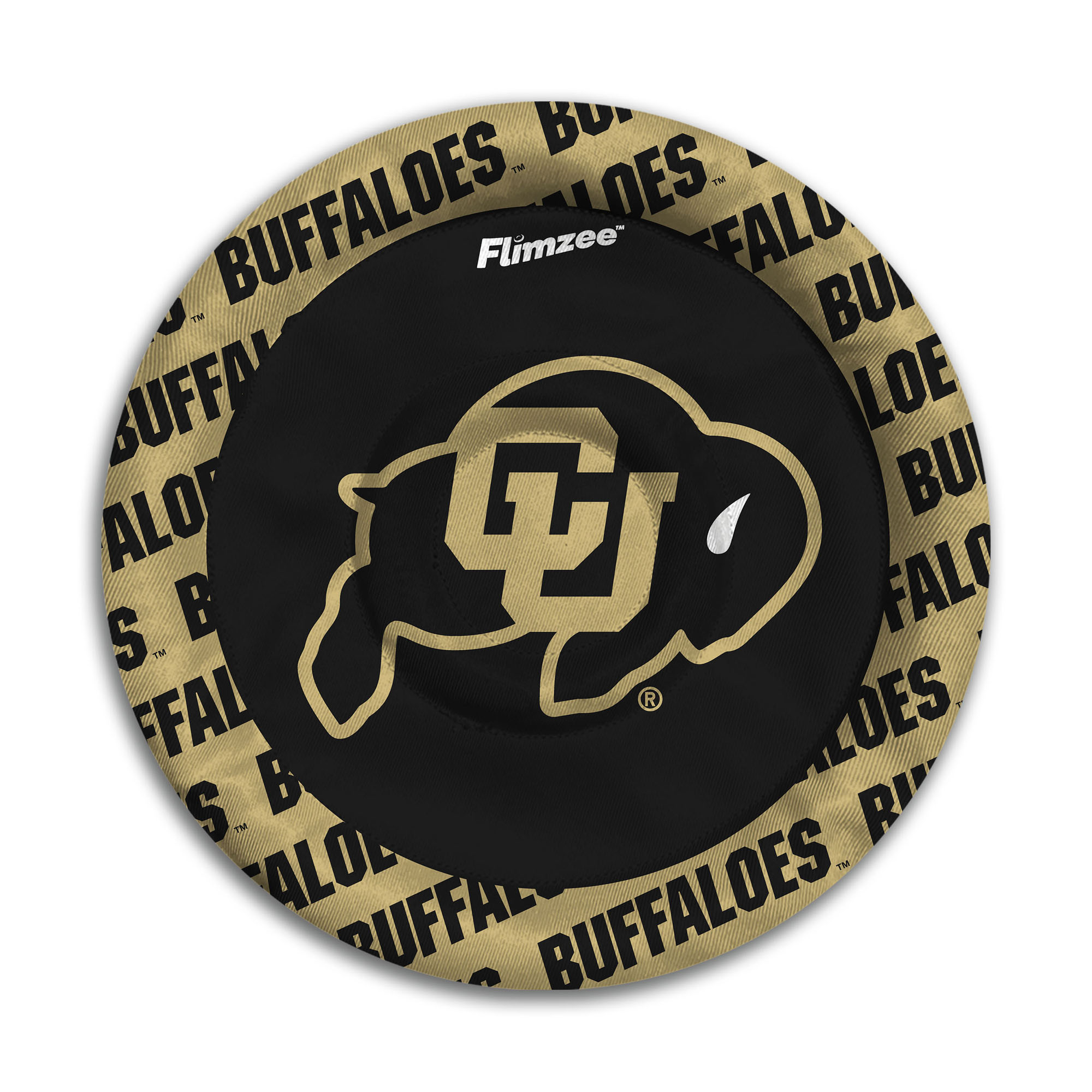 Fanpoint Colorado Buffaloes Flimzee Bean Bag Flying Disc