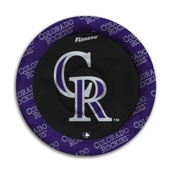 Fanpoint Colorado Rockies Flimzee Bean Bag Flying Disc