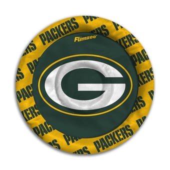 Fanpoint Green Bay Packers Flimzee Bean Bag Flying Disc