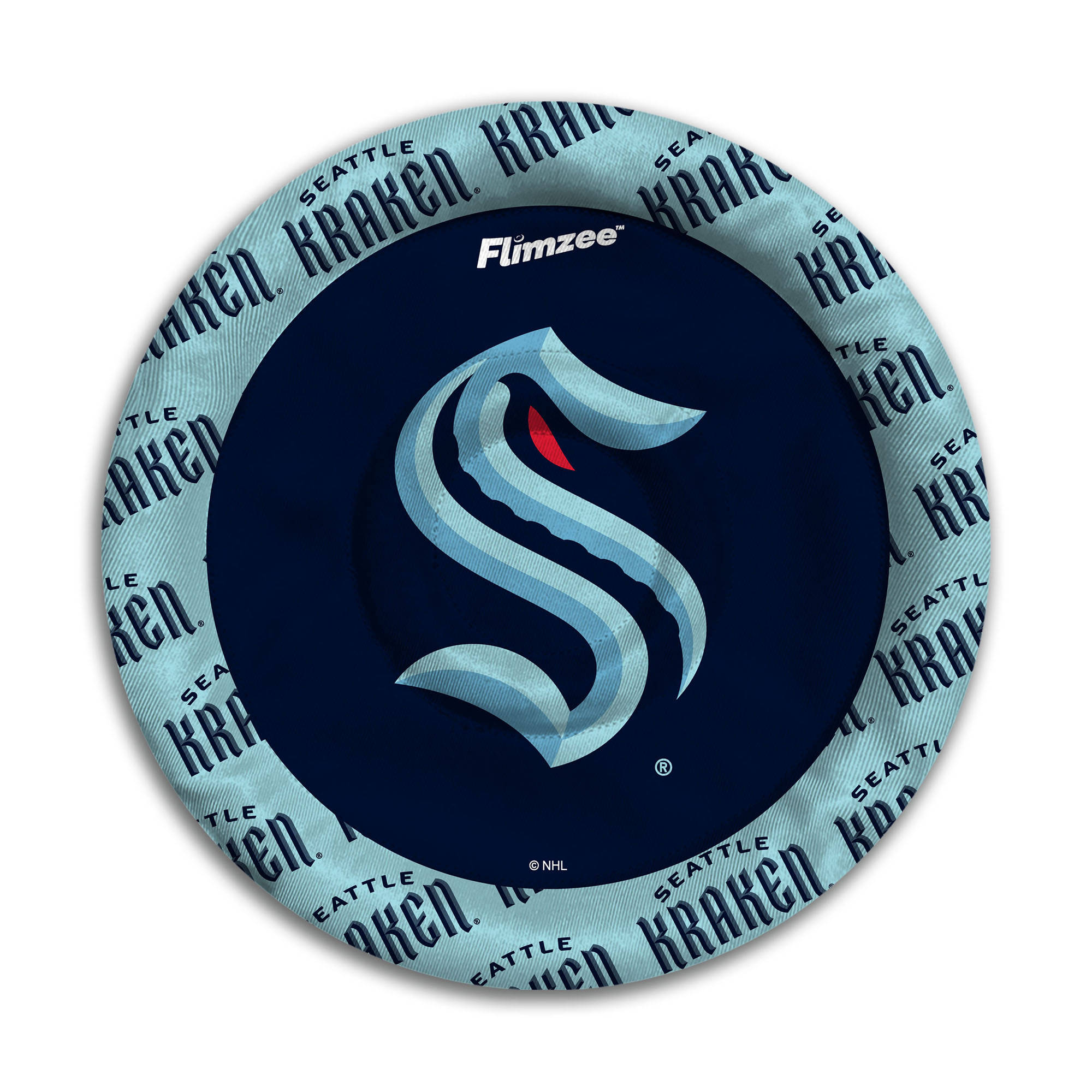 Fanpoint Seattle Kraken Flimzee Bean Bag Flying Disc