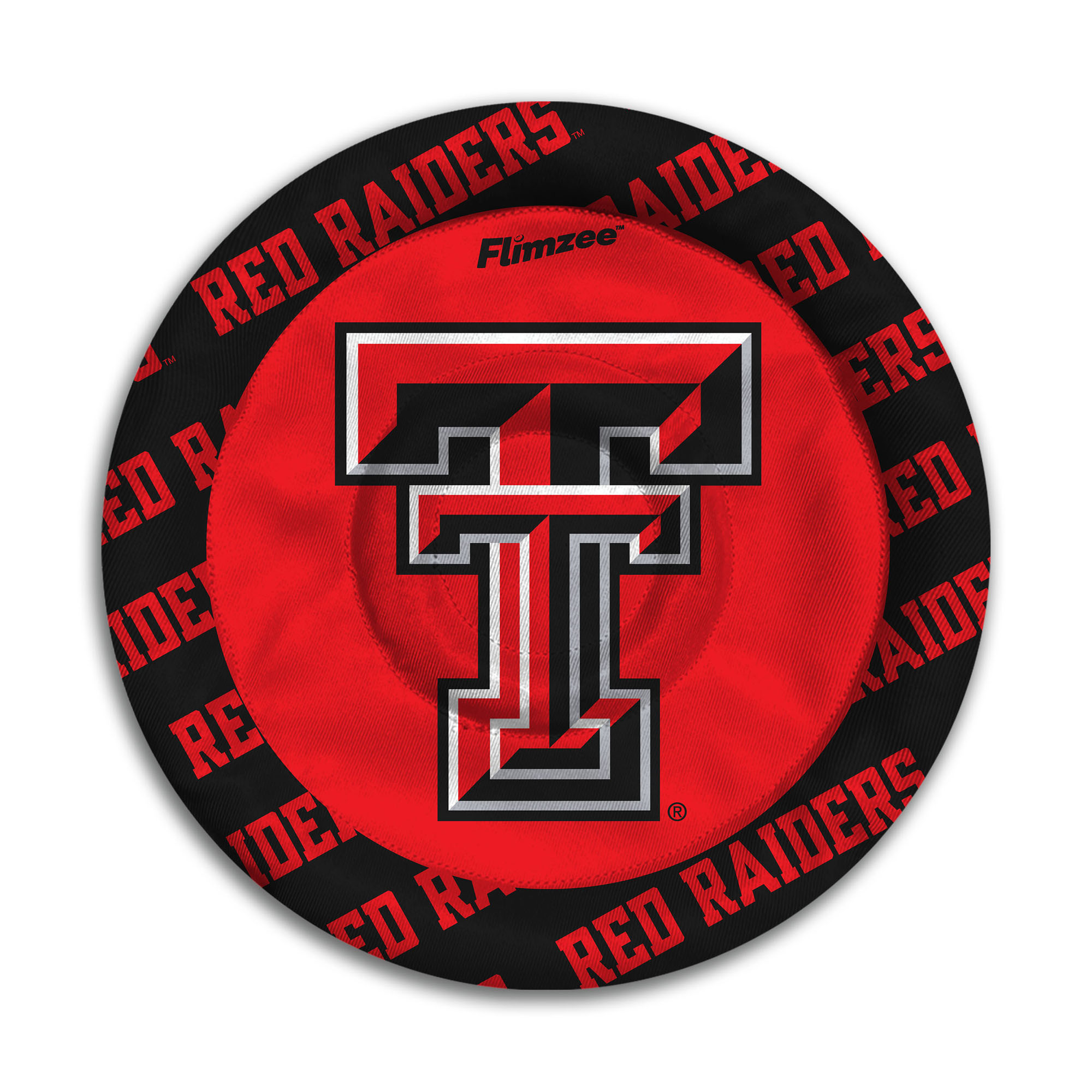 Fanpoint Texas Tech Red Raiders Flimzee Bean Bag Flying Disc