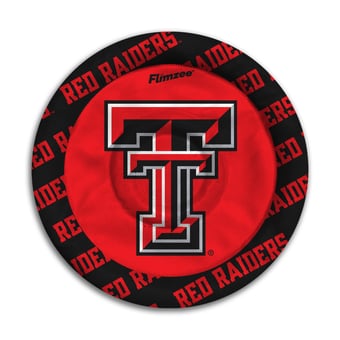 Fanpoint Texas Tech Red Raiders Flimzee Bean Bag Flying Disc