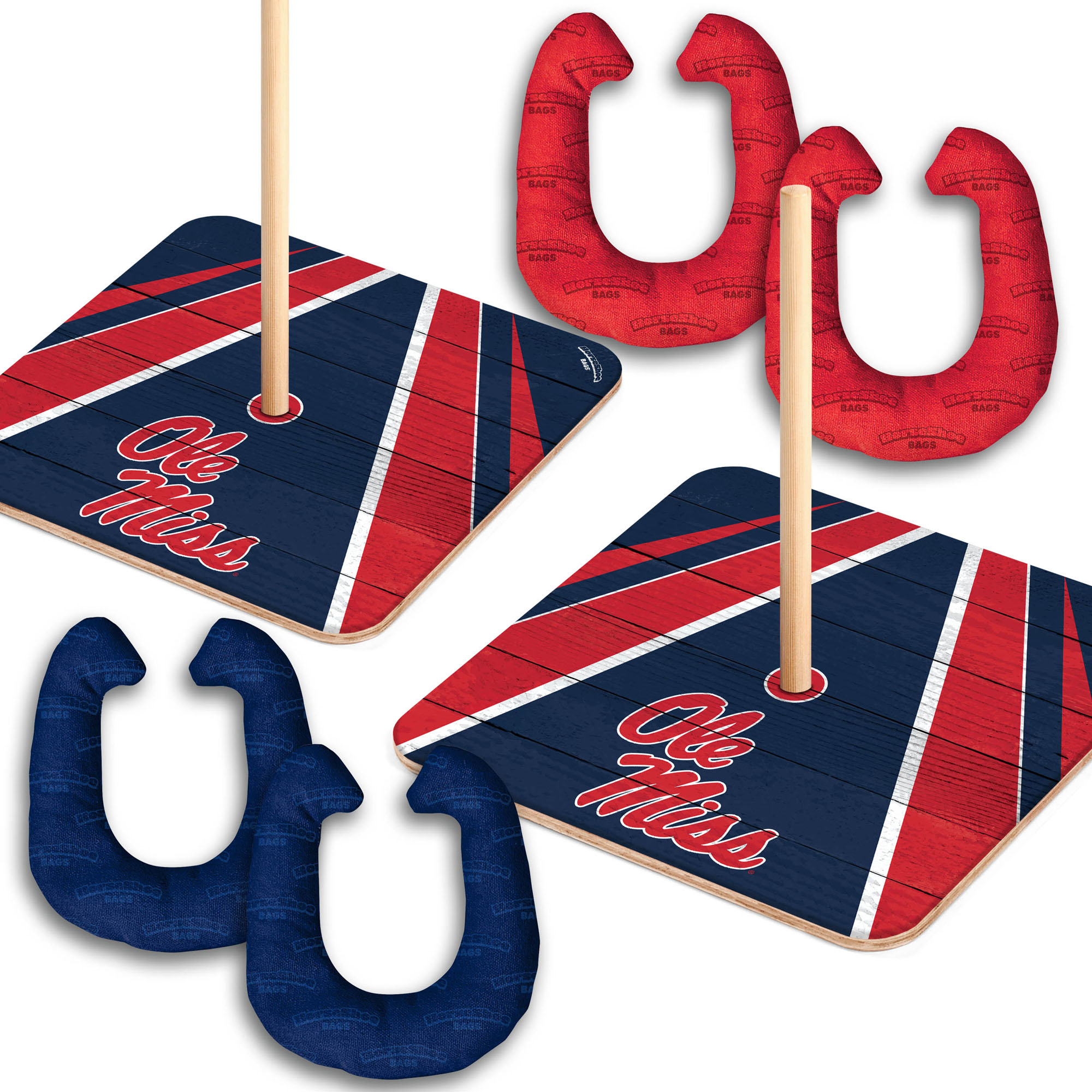 IDNA Ole Miss Rebels Horseshoe Bags Game