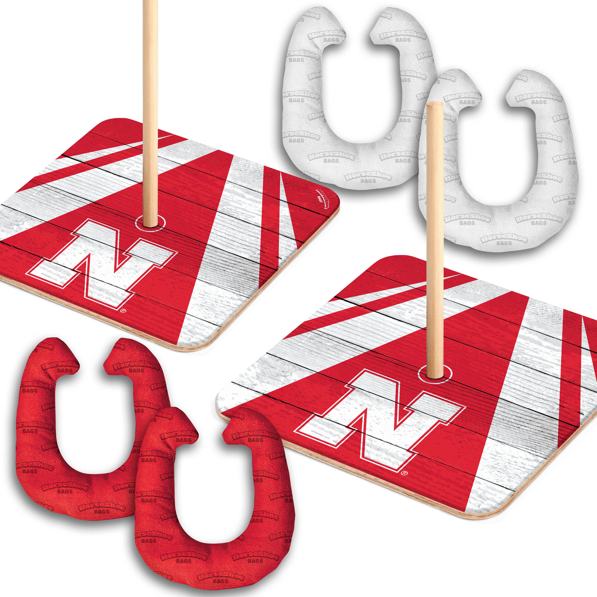 IDNA Nebraska Huskers Horseshoe Bags Game