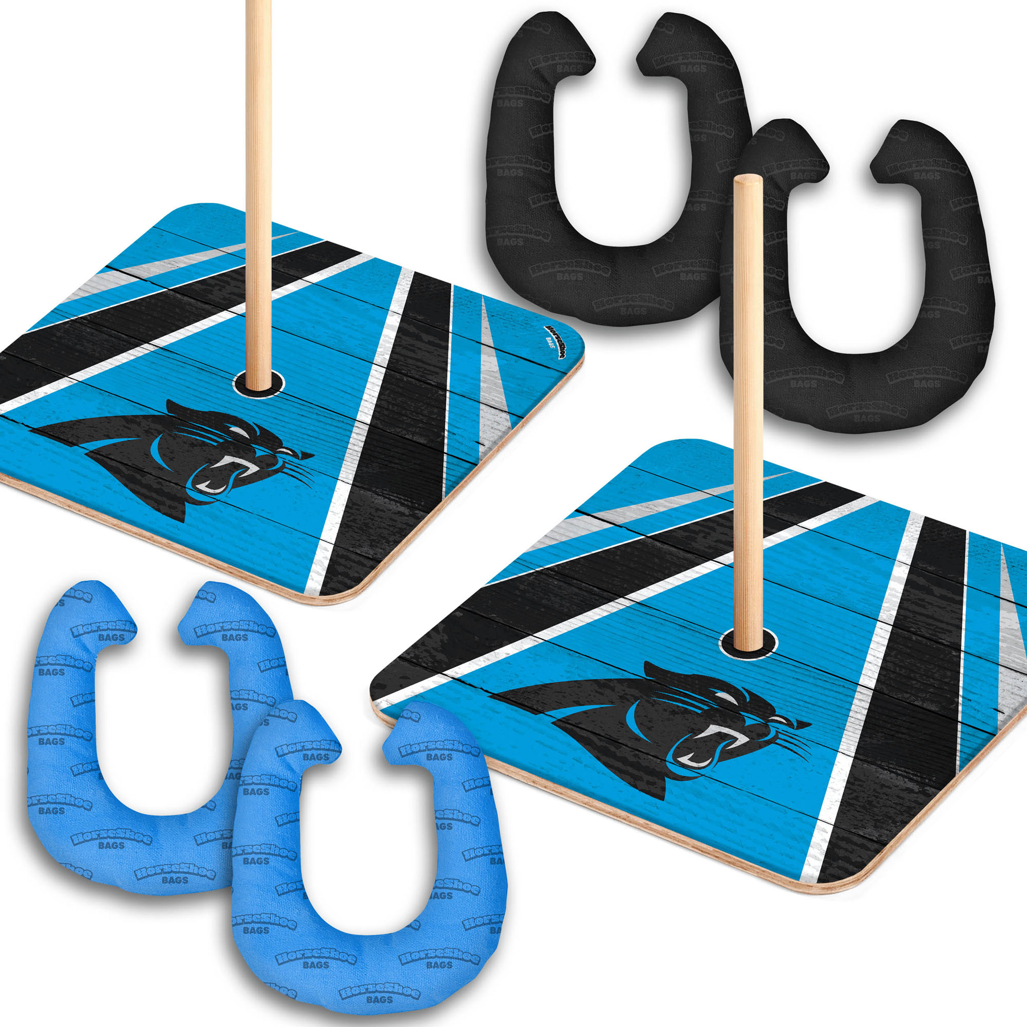 IDNA Carolina Panthers Horseshoe Bags Game