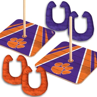 IDNA Clemson Tigers Horseshoe Bags Game